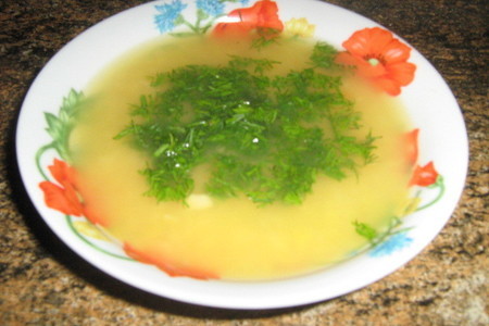 Фото к рецепту: Быстрый гороховый суп