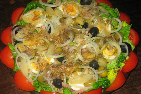 Салат "мадрид"  (ensalada san isidro)