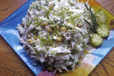 Фото к рецепту: Разгрузочной послепрадзничный салат
