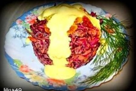 Фото к рецепту: Салат из красной капусты