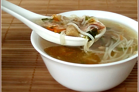 Фото к рецепту: Суп по-пекински по версии кулинарного шпиона ovimu