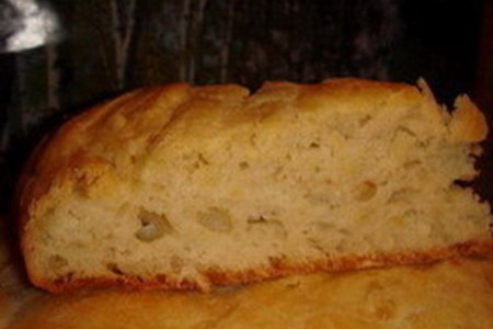 Фото к рецепту: Хлеб луковый (без хлебопечки)