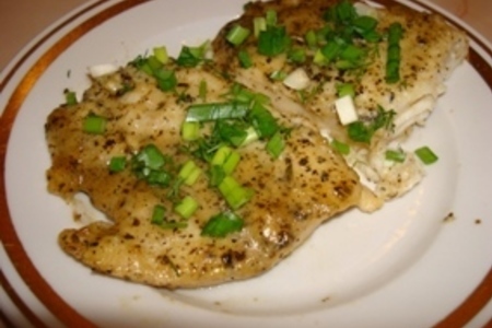 Фото к рецепту: Филе белой рыбы в горчично-медовом маринаде