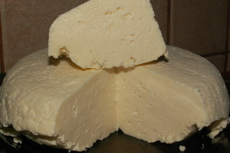 Фото к рецепту: Домашний сыр без закваски