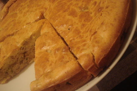 Фото к рецепту: Нежный и сытный мясной пирог"ника"