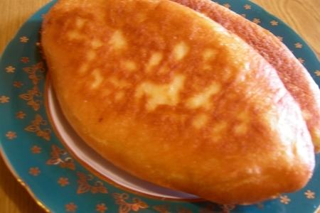 Фото к рецепту: Постные жаренные пирожки с картошкой