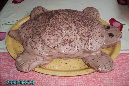 Фото к рецепту: Торт черепаха