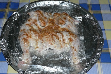 Фото к рецепту: Цыпленок в майонезе