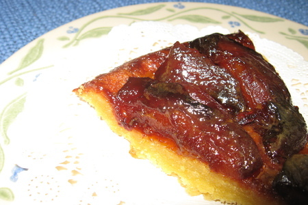 Tarte tatin (перевернутый пирог с яблоками в карамели)
