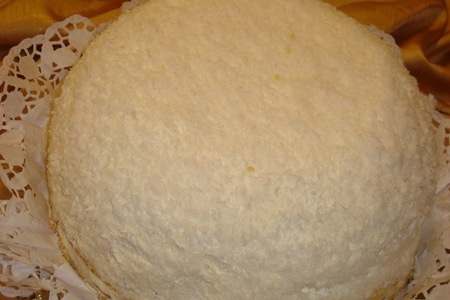 Фото к рецепту: Торт"кокос"для  любителей"рафаэлло"