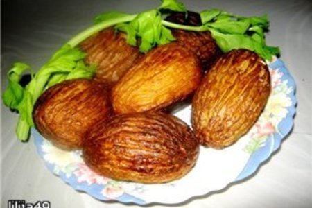 Фото к рецепту: Картофель-фри "орехи"