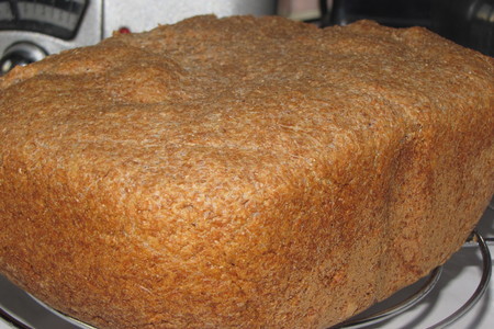 Фото к рецепту: Быстрый хлеб с отрубями (для хлебопечки)