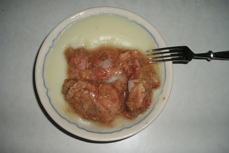 Фото к рецепту: Мясо в помидорах