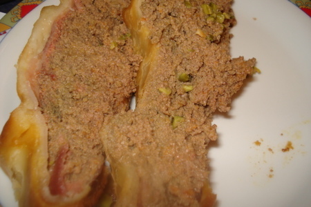 Фото к рецепту: Паштет из куриной печени с фисташками "от евы"