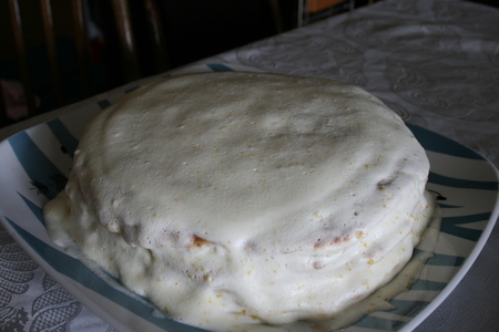 Фото к рецепту: Торт на сковороде