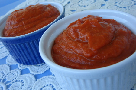 Фото к рецепту: Томатный кетчуп (домашний)