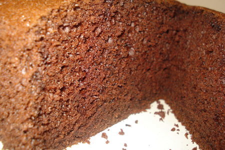 Фото к рецепту: Шоколадный шифоновый бисквит