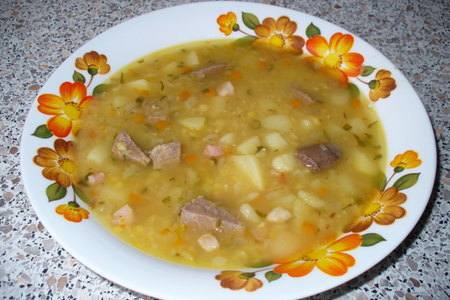 Фото к рецепту: Чечевичный суп