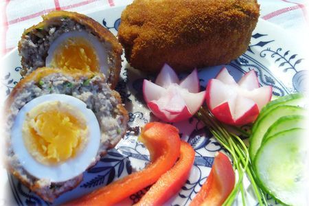 Яйца почти по-шотландски (scotch eggs)