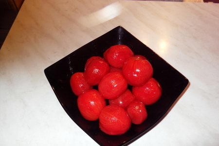 Фото к рецепту: Маринованные помидоры (всего за сутки)