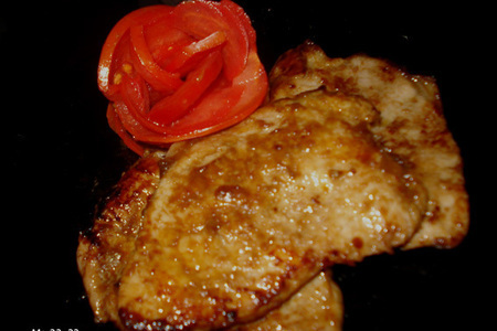 Фото к рецепту: Свинина, маринованная в соевом соусе