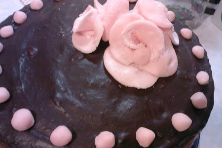 Торт  "лилия"