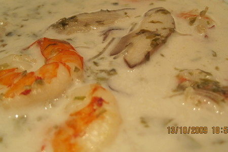 Фото к рецепту: Быстрый суп на тайский лад
