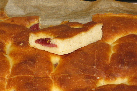 Бабат -пирог быстрый с колбаской