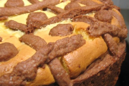 Фото к рецепту: То ли торт,то ли творожник,то ли пирог,но очень вкусный!