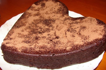 Фото к рецепту: Шоколадный кекс - суфле