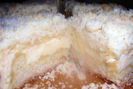 Фото к рецепту: Творожный  королевский пирог