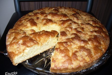 Венский  пирог   ( ванильно - миндальный )