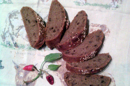 Фото к рецепту: Ржаные багеты или хлеб для любимого мужа