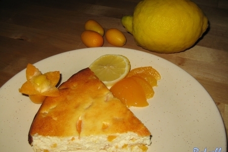 Фото к рецепту: Запеканка творожная с абрикосами