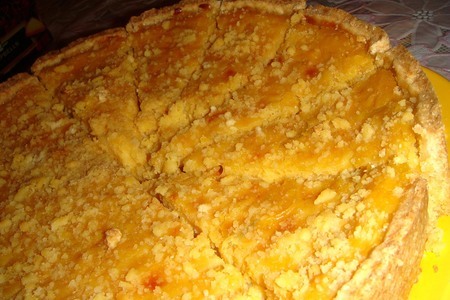 Фото к рецепту: Пирог, ооочень лимонный пирог