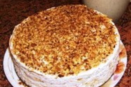 Фото к рецепту: Блинный торт "антинаполеон"