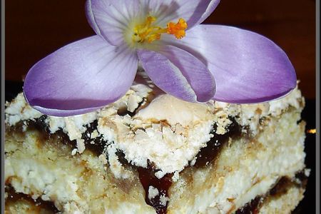 Фото к рецепту: Торт "цветы в пустыне"