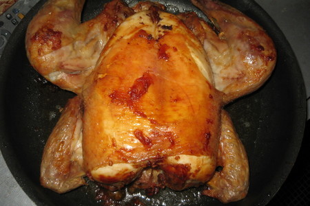 Фото к рецепту: Курица сухой засолки