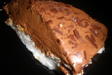 Фото к рецепту: Торт-мусс шоколадный