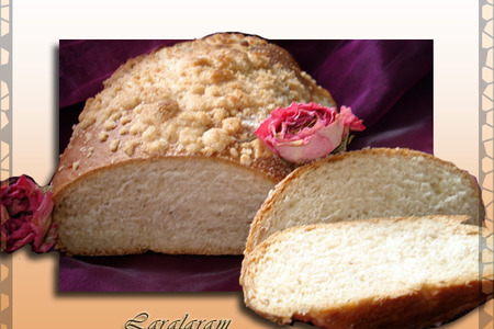 Фото к рецепту: Латвийский батон светку майзе (сдобный праздничный хлеб)
