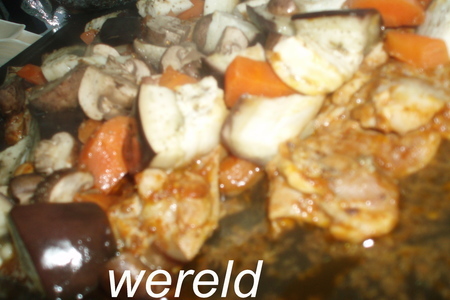 Фото к рецепту: Курочка-берберка одомашненная