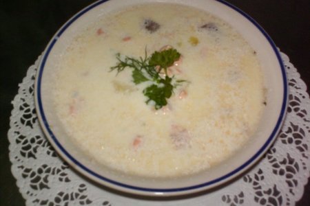 Фото к рецепту: Финский рыбный суп со сливками