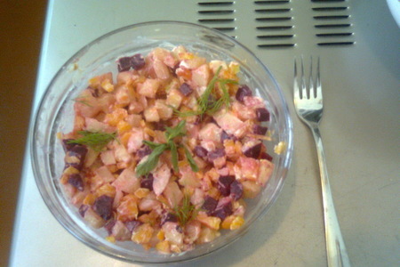 Фото к рецепту: Овощной салат