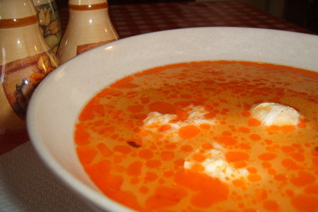 Венгерский яичный суп- tojásleves