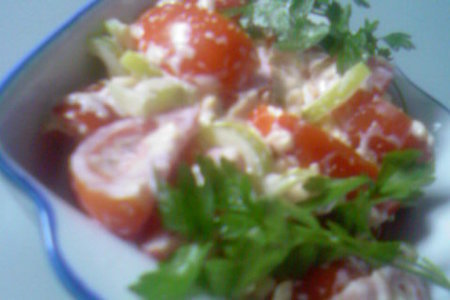 Помидорный салат