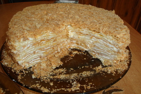 Фото к рецепту: Торт "наполеон"   совдеповский рецепт.