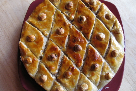 Фото к рецепту: Пахлава бакинская