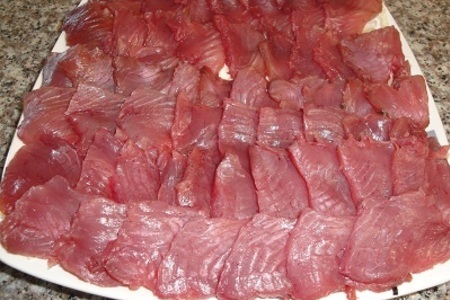Разделка тунца на филе  (по просьбам кулинаров)