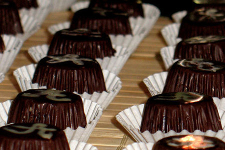 Фото к рецепту: Шоколадные конфеты "irish-cream" (айриш-крим)