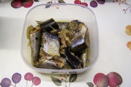 Фото к рецепту: Рыбные консервы в скороварке